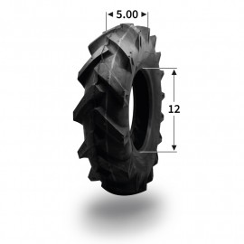 Pneumatique agraire 5.00-12 (4 plis)